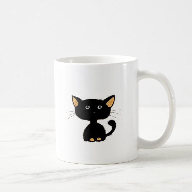 kitty coffee mug (Right)