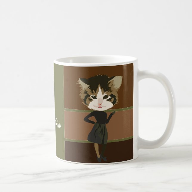 Kitty Coffee Mug (Right)
