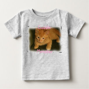 Kitty "Cuddle Monster" Organic Infant Creeper