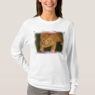 Kitty 'Cuddle Monster' Women's Long-sleeve Shirt