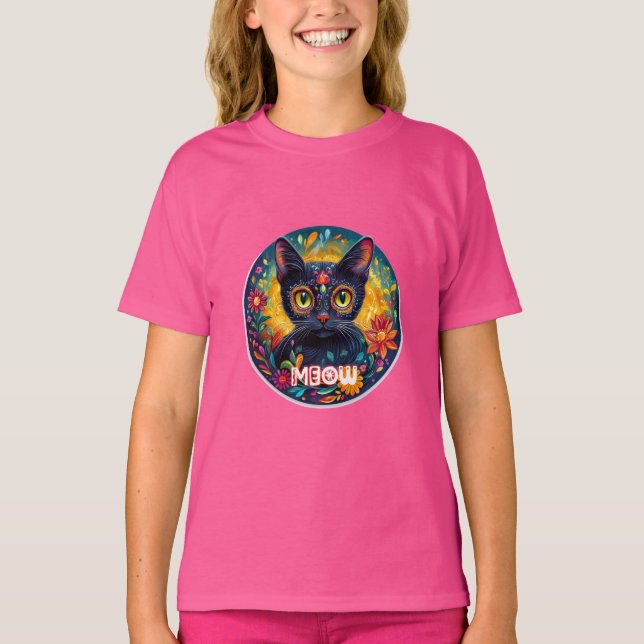 Kitty Cuteness Overload! Adorable Cat Gear for  T-Shirt (Front)