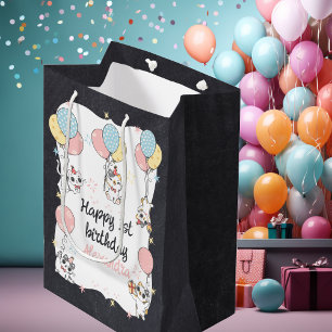 Kitty Cuteness Overload: It's Baby's First Purr-ty Medium Gift Bag