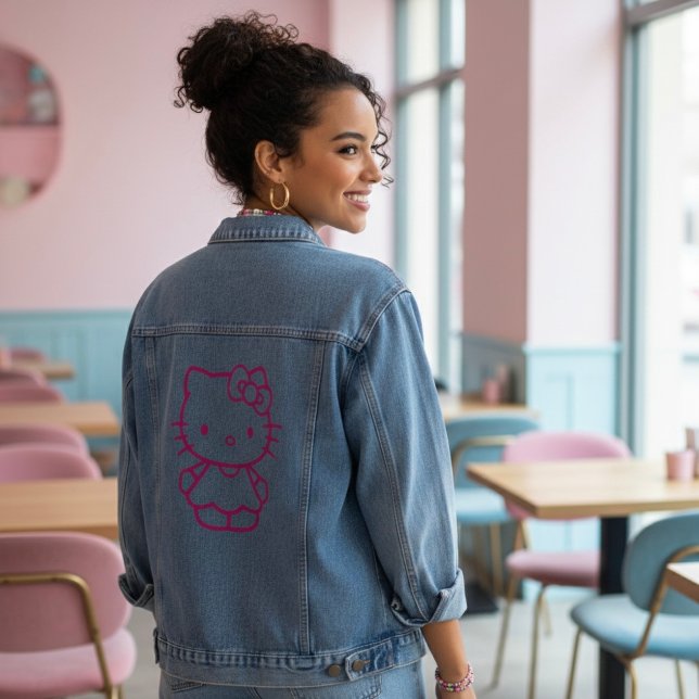 Kitty Denim Jacket (Creator Uploaded)