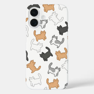 kitty design iPhone 16 case