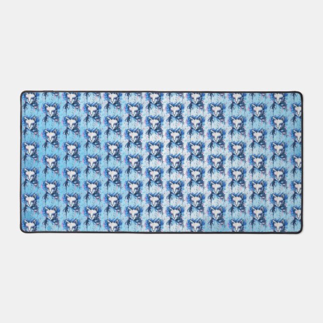 Kitty Desk Mat (Front)