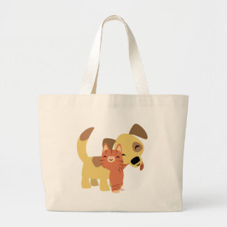 Kitty & Doggy cartoon custom bag