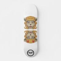 Kitty evil angel cute animals illustration