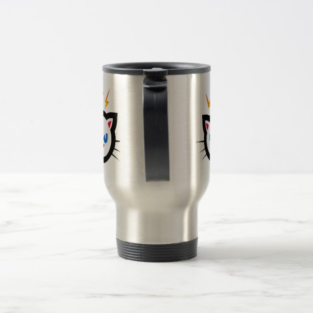 kitty face coffee mug indiebuzzrocks trademark (Handle)