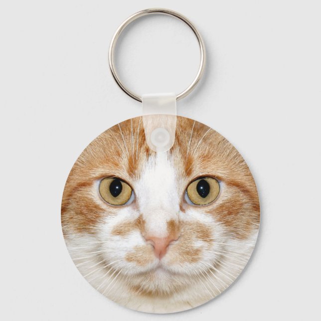 Kitty face key ring (Front)