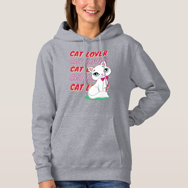 Kitty fan hoodie (Front)