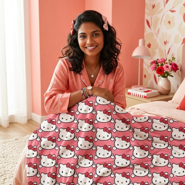 Kitty Fleece Blanket (Creator Uploaded)
