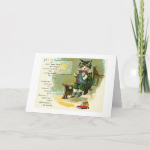 Kitty Gets in Trouble, Greeting Card