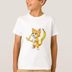 "Kitty Goes Bananas" T-Shirt