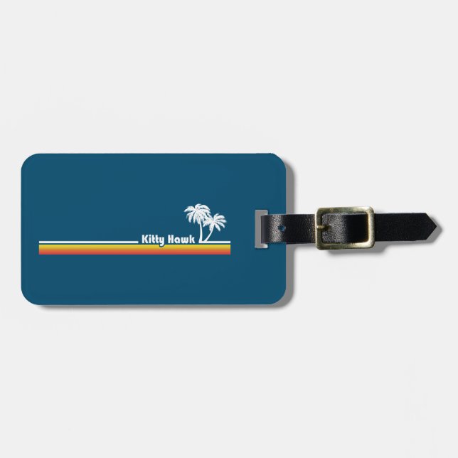 Kitty Hawk North Carolina Luggage Tag (Front Horizontal)