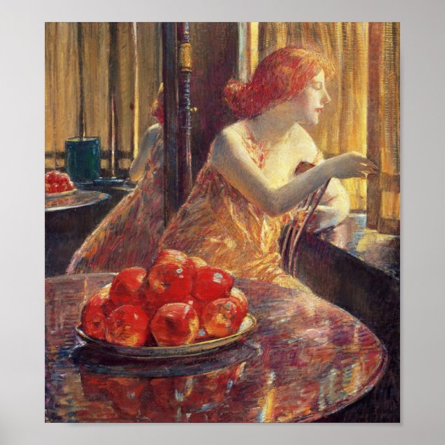 Kitty Hughes (Beautiful American Red-Haired Woman) Poster (Front)