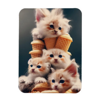 kitty ice cream magnets