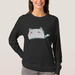 Kitty Illustration Cute Cat  Adorable T-Shirt