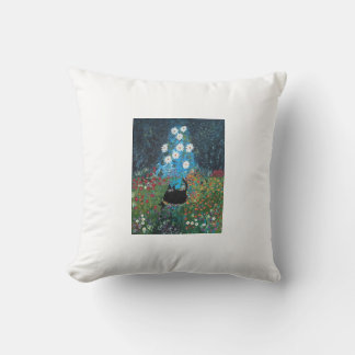 Kitty in Klimt Cushion