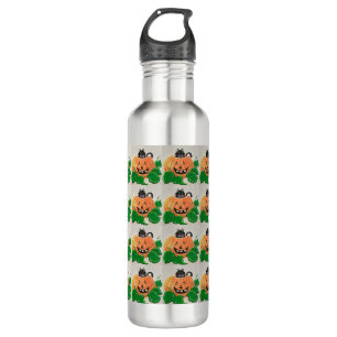 Kitty in Pumpkin Candy Jar 710 Ml Water Bottle