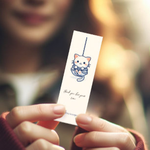 Kitty in ropes, visiting card