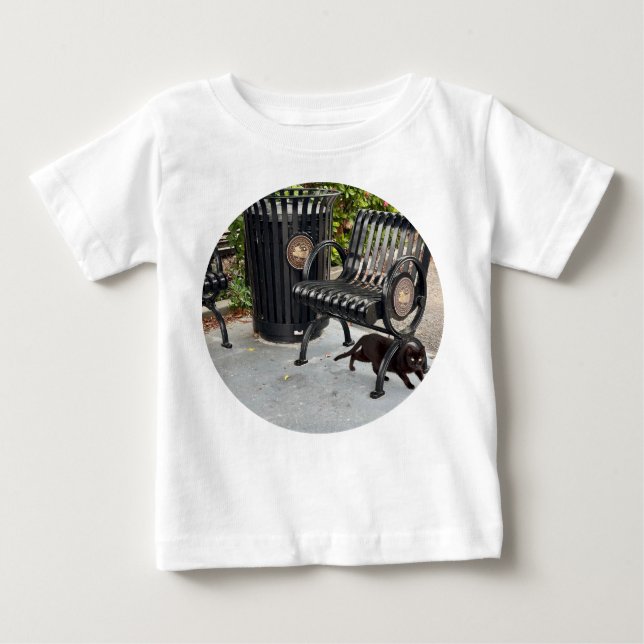 Kitty in The Park Baby T-Shirt (Front)