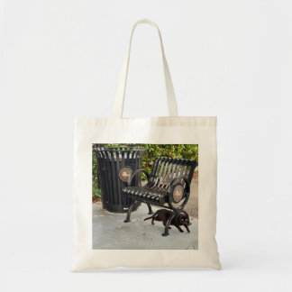 Kitty in The Park Tote Bag