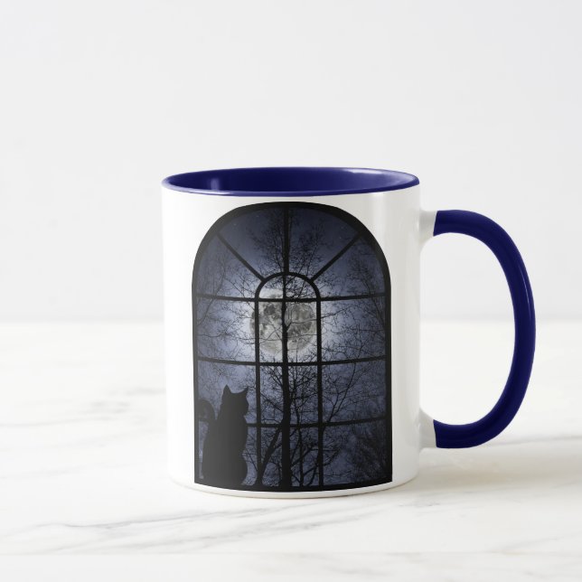 Kitty in the Window Mug (Right)