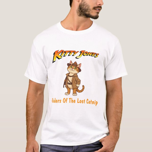 Kitty Jones Raider Of The Lost Catnip T-Shirt (Front)