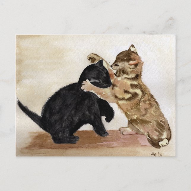 Kitty Kats Postcard (Front)
