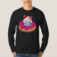 Kitty Kitten Donut Sprinkles Summer Swimming Women
