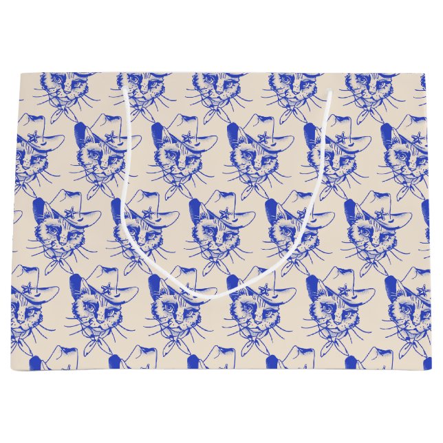 Kitty Large Gift Bag (Front)