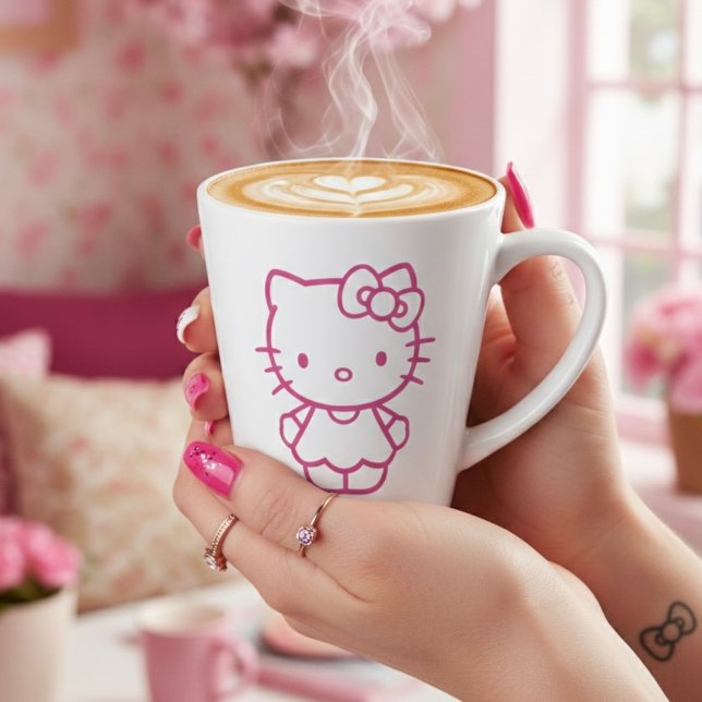 Kitty Latte Mug (Creator Uploaded)