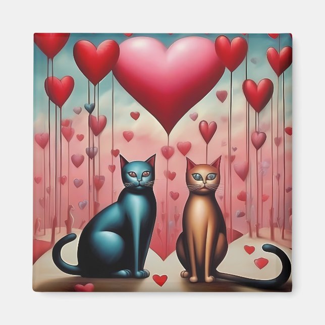 kitty lov magnet (Front)