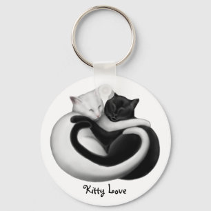 Kitty Love Cat Keychain