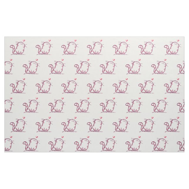Kitty Love Fabric (Fat Quarter)