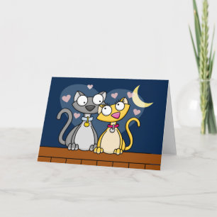 Kitty Love Greeting Card
