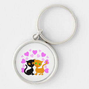 Kitty Love Key Ring