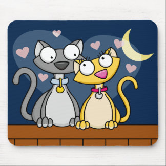 Kitty Love Mouse Pad