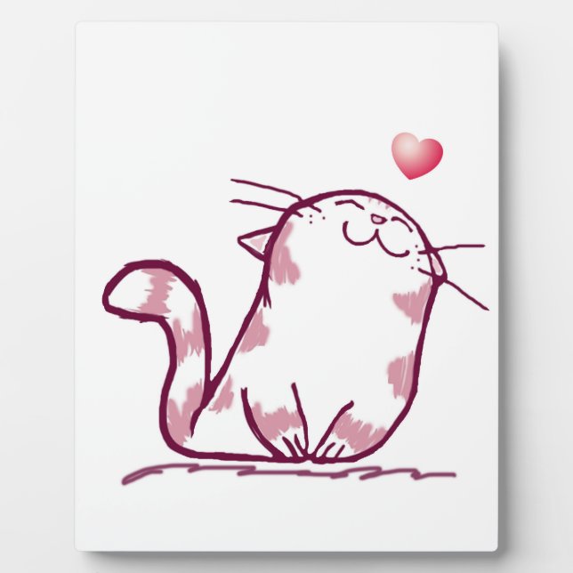 Kitty Love Plaque (Front)