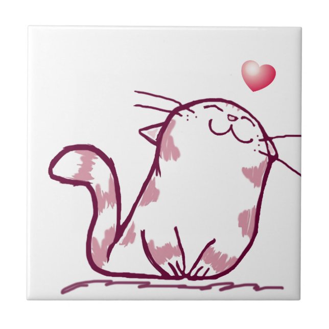 Kitty Love Tile (Front)