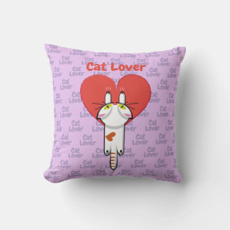 Kitty lovers cushion