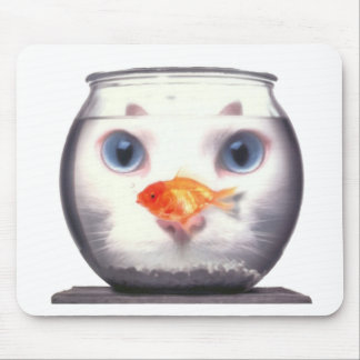 Kitty Lunch Mouse Pad