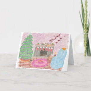 Kitty-mas Mischief (christmas) Holiday Card