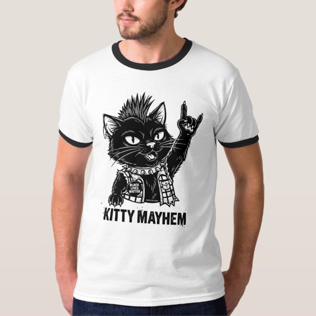 Kitty Mayhem T-Shirt (Front)