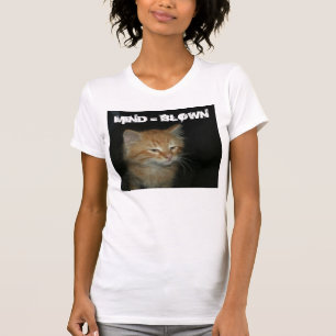 Kitty "MIND = BLOWN" Womens Jersey T-Shirt