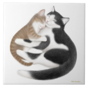 Kitty Motherly Love Tile