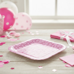 Kitty Paper Plate