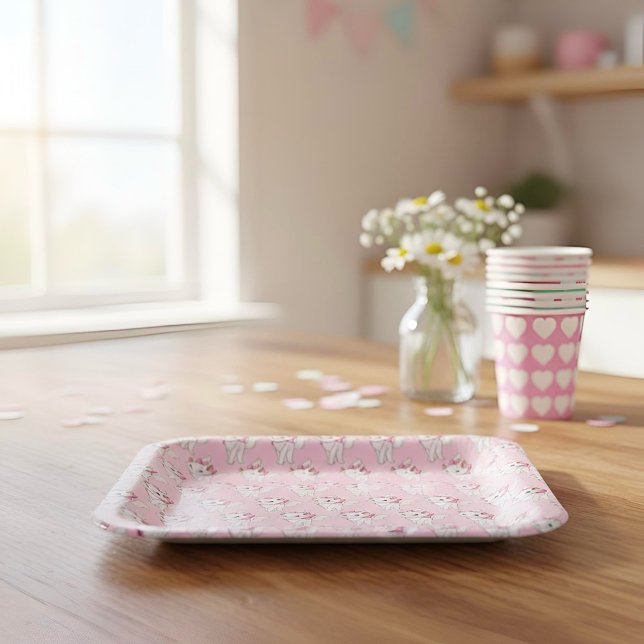 Kitty Paper Plates (Creator Uploaded)