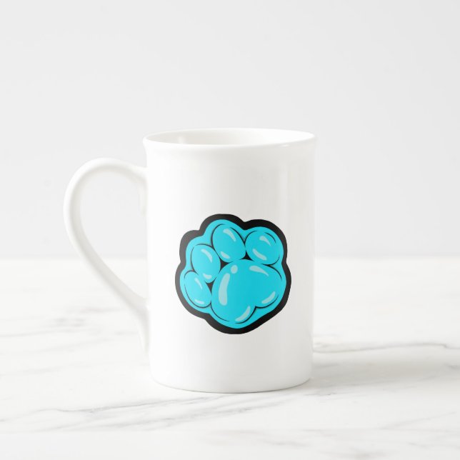 Kitty Paw Bone China Speciality Mug (Left)