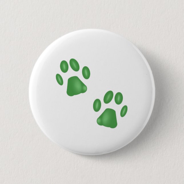 Kitty Paws 6 Cm Round Badge (Front)